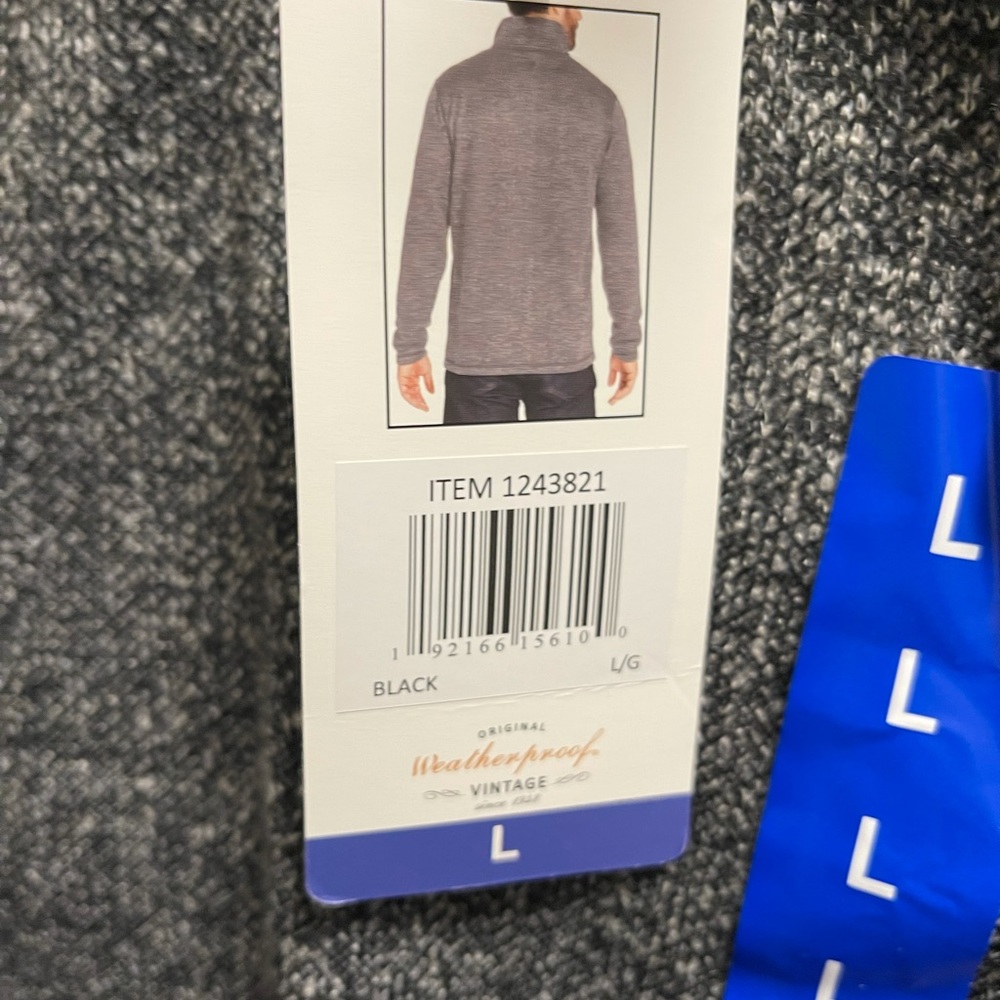 Weatherproof Vintage Mens 1/4 Zipper Pullover - Picture 4 of 7